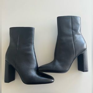 Steve Madden Allison Leather Heeled Boot